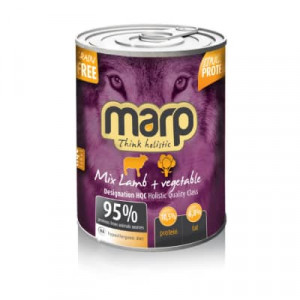 MARP DOG THINK HOLISTIC MIX LAMB & VEGETABLES konservi suņiem 400g